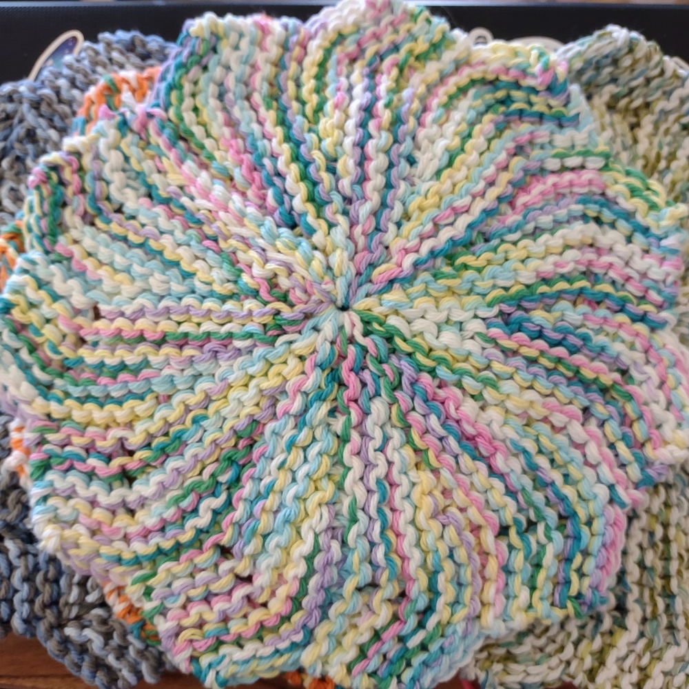 OOAK Knit Dishcloth